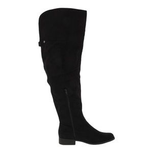 Sun + Stone Allicce Wide-Calf Over-The-Knee Boots womens 7.5 wide